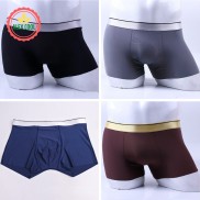 [ Free Ship full hộp ] combo 4 Quần sịp quần lót nam trơn thun lạnh cao cấp hàng hiệu (Mẫu trơn)